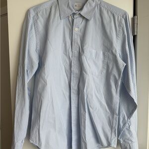Men's Blue Striped Shirt